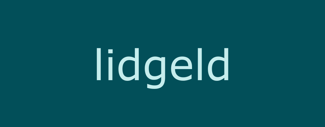 Lidgeld